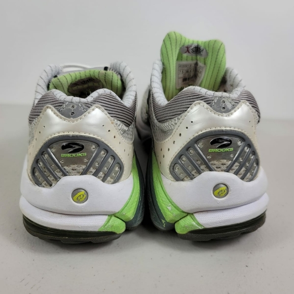 Brooks Ariel Running/ Walking - 42199131 - Silver Green White - Women's Size 7.5 - Picture 9 of 9